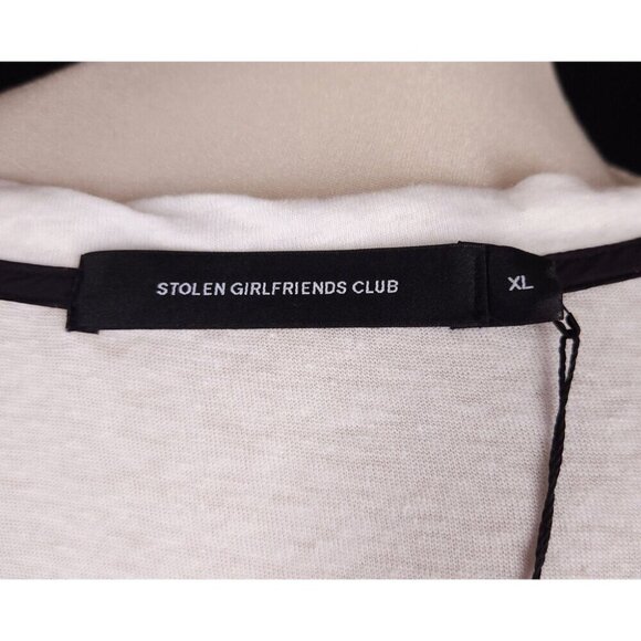 Stolen Girlfriends Club Eagle Strike T-Shirt XL Mens Vintage White Tee $110 - Picture 13 of 13
